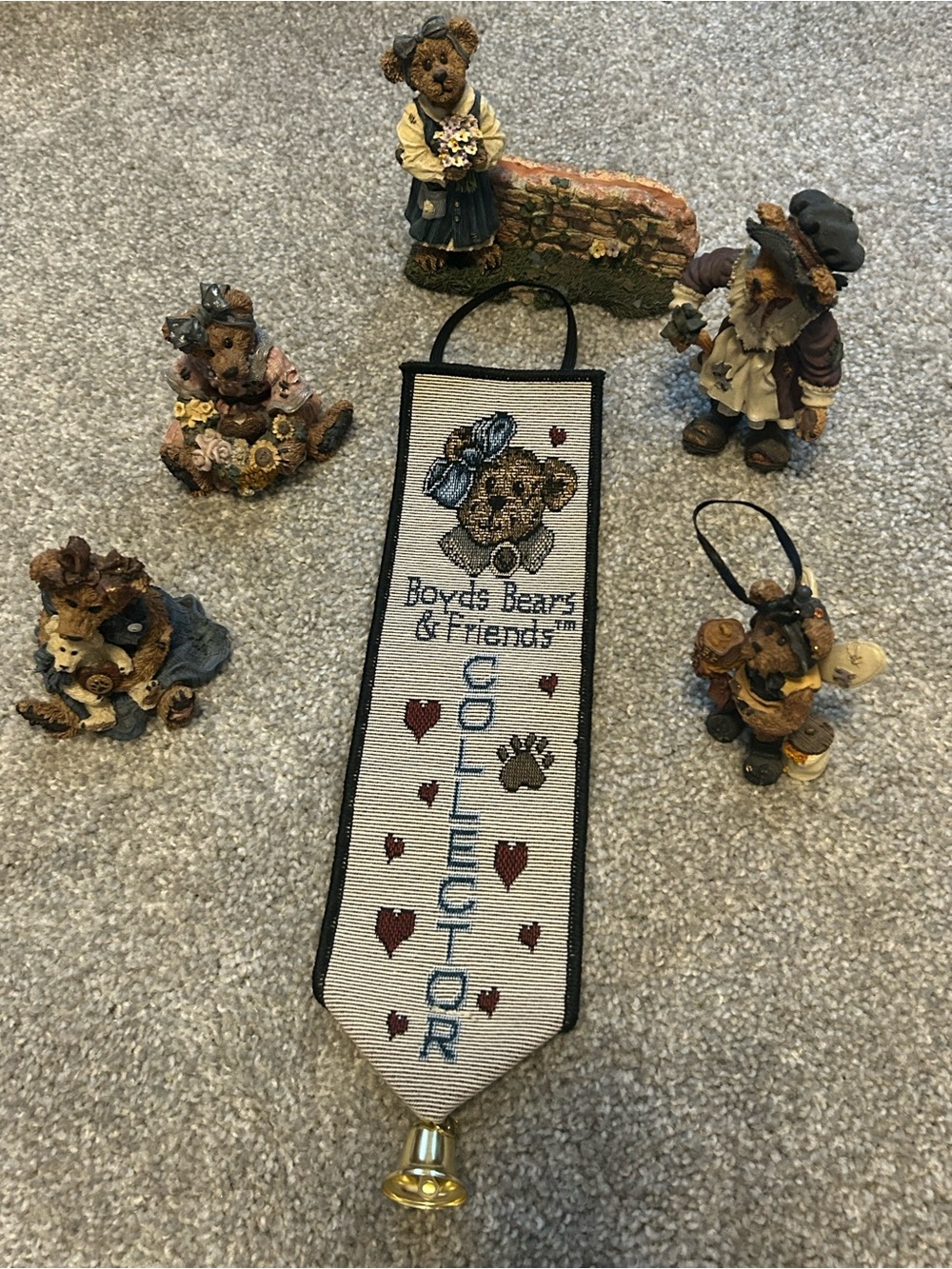 Boyd’s Bears Figurines Lot of 6